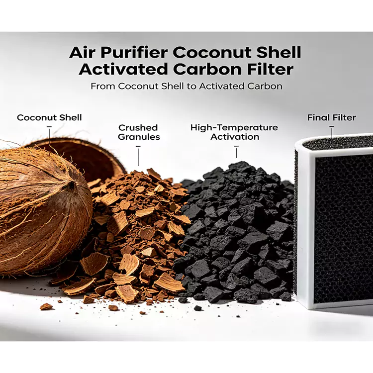 Filtru purificator de aer Carbon