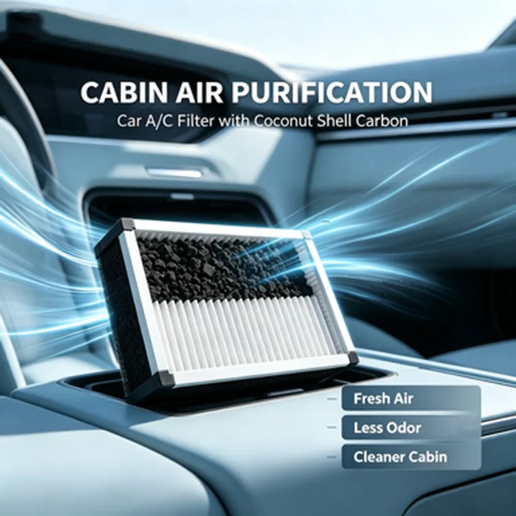 Filtru de aer auto Strat de carbon activat